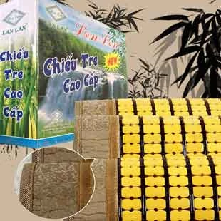 Chiếu trúc mắt nhỏ có viền màu trắng 100x190cm (1m) Chiếu trúc mắt nhỏ có viền màu trắng 100x190cm (1m)