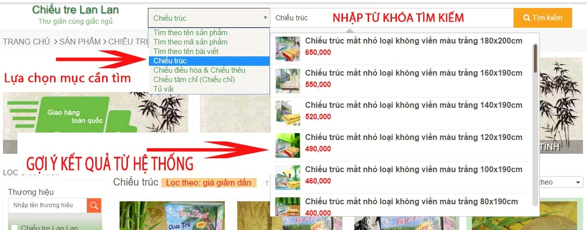 Tìm kiếm nâng cao